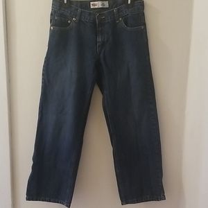 Two pairs of Boys 10 Husky Blue Jeans & 10/12 Pant